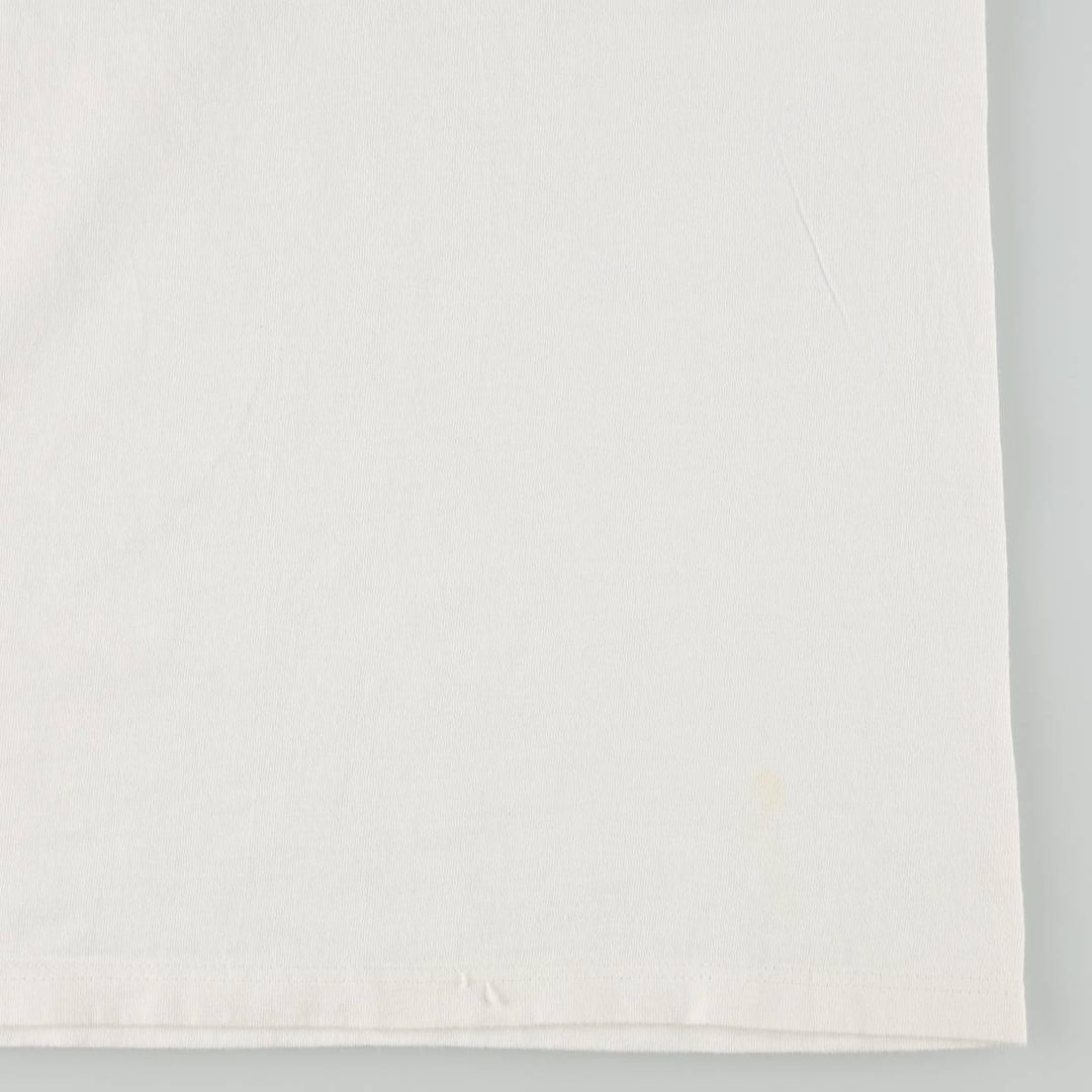 HARD ROCK CAFE Hard Rock Cafe Advertising T-shirt Made in USA Men's L size cotton white type Vintage Second Hand