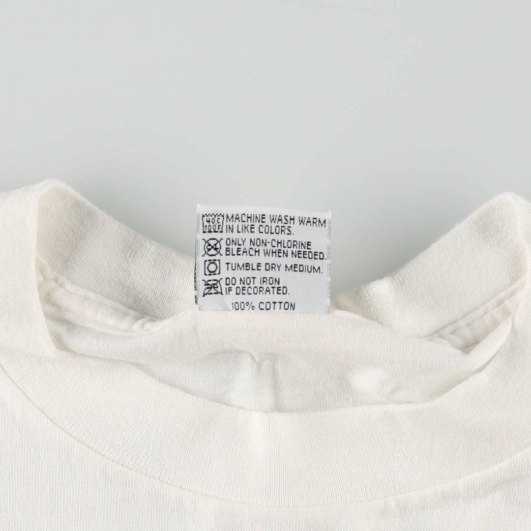 HARD ROCK CAFE Hard Rock Cafe Advertising T-shirt Made in USA Men's L Vintage cotton white type Vintage Second Hand