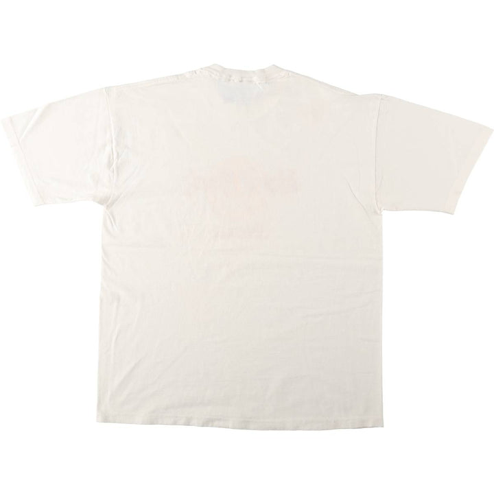 90'S HARD ROCK CAFE Hard Rock Cafe Advertising T-shirt Made in USA Men's L Vintage cotton white type Vintage Second Hand