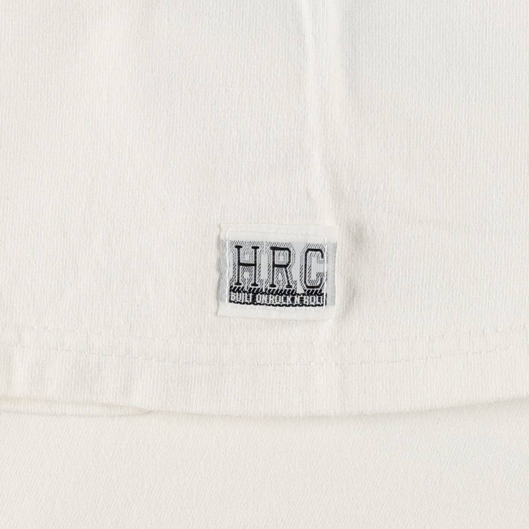 90'S HARD ROCK CAFE Heavy Tee Advertising T-shirt Made in USA Men's XL Vintage cotton white type Vintage Second Hand