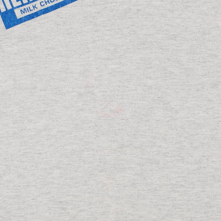 90'S Anvil Hershey's Advertising T-Shirt, Made in USA, Men's XL equivalent, Vintage cotton gray type Vintage Second Hand