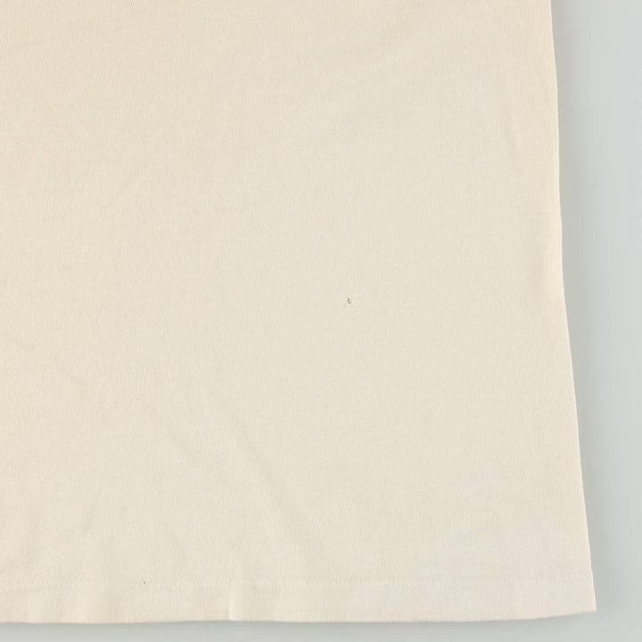 90'S Hanes BEEFY-T HOOTERS advertising t-shirt, made in USA, men's size L equivalent, vintage. cotton unbleached Vintage Second Hand