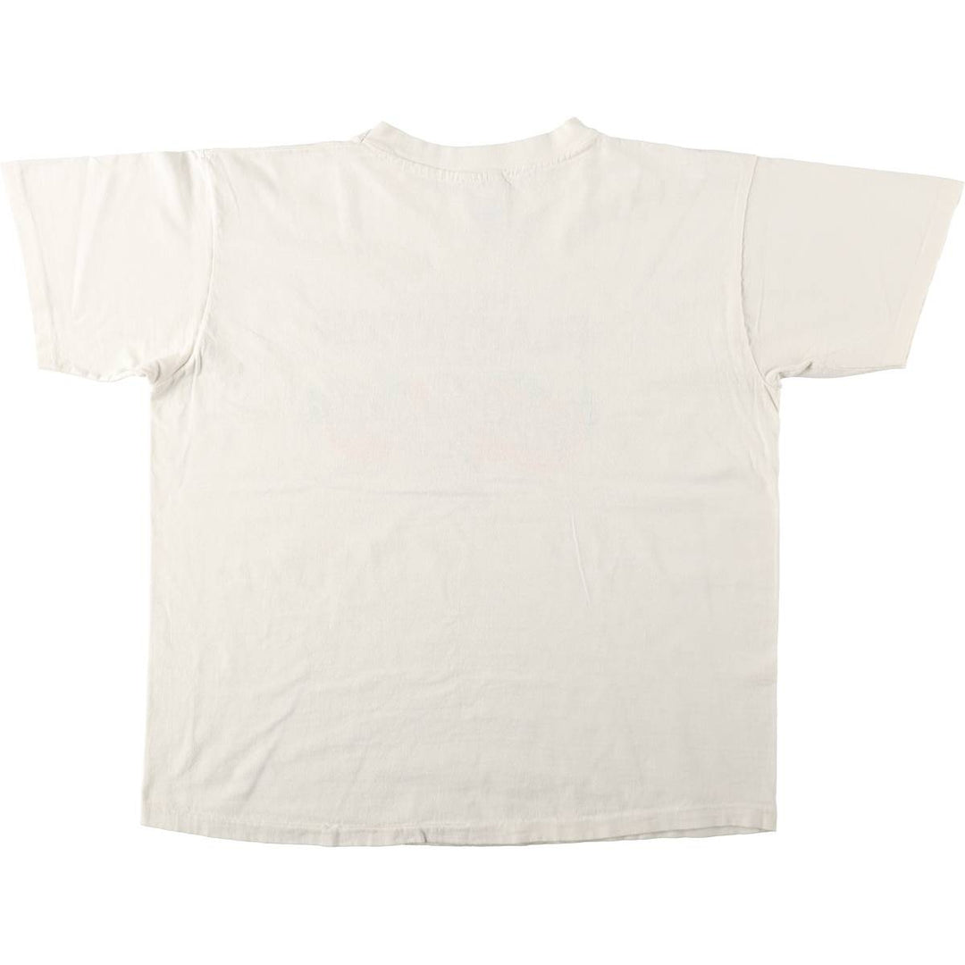 80'S Tuff-Ones by Champion The Great Plantation Advertising T-Shirt, Made in USA, Men's XL equivalent, Vintage cotton white type Vintage Second Hand