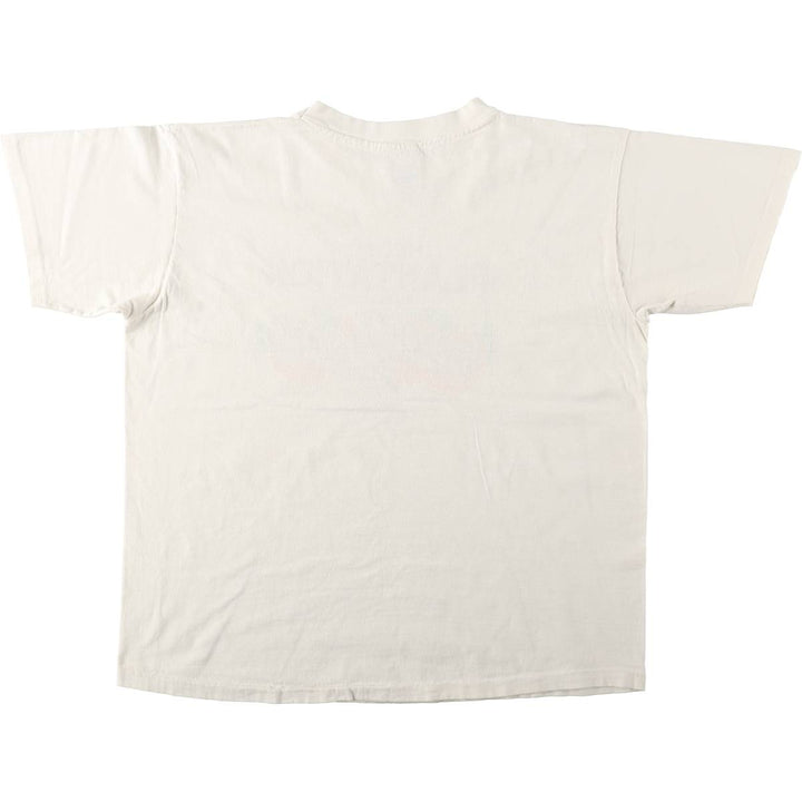 80'S Tuff-Ones by Champion The Great Plantation Advertising T-Shirt, Made in USA, Men's XL equivalent, Vintage cotton white type Vintage Second Hand