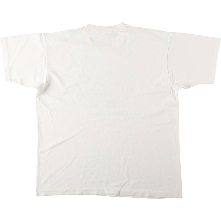 90'S Fruit of the Loom Advertising T-shirt, Made in Canada, Men's XL, Vintage cotton white type Vintage Second Hand