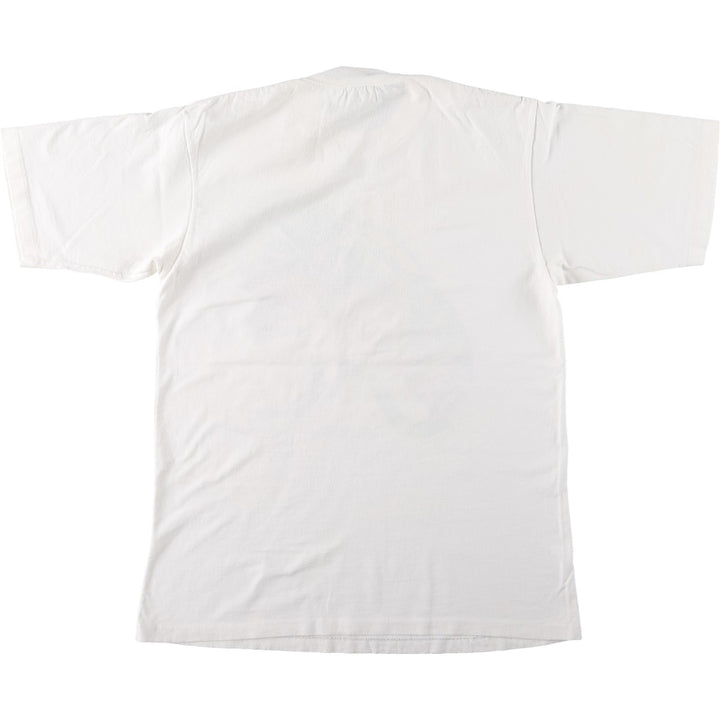 90'S J and B Lizard Pattern Animal T-Shirt, Men's Size L (Equivalent), Vintage unclear white type Vintage Second Hand