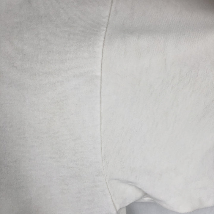 90'S Quiksilver surf/skate t-shirt, made in USA, men's size L equivalent, vintage. cotton white type Vintage Second Hand