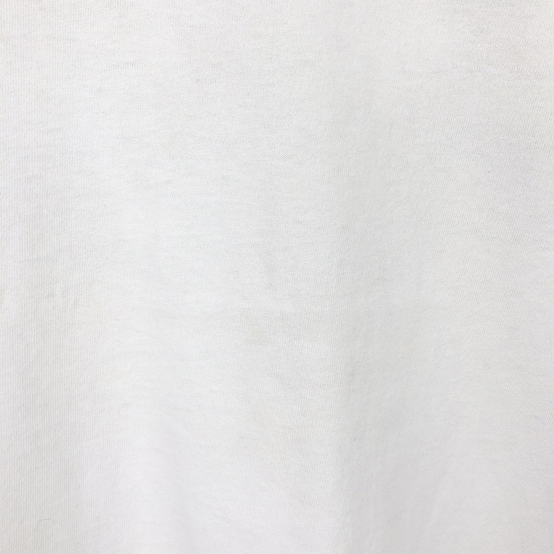 90'S Quiksilver surf/skate t-shirt, made in USA, men's size L equivalent, vintage. cotton white type Vintage Second Hand