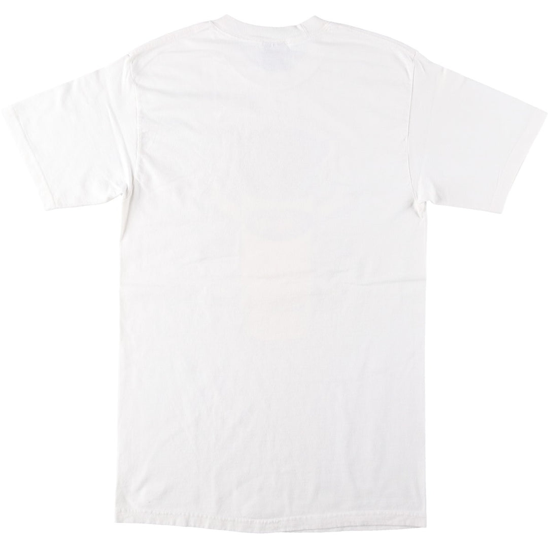 STUSSY surf skate T-shirt, size M for men cotton white type Vintage Second Hand