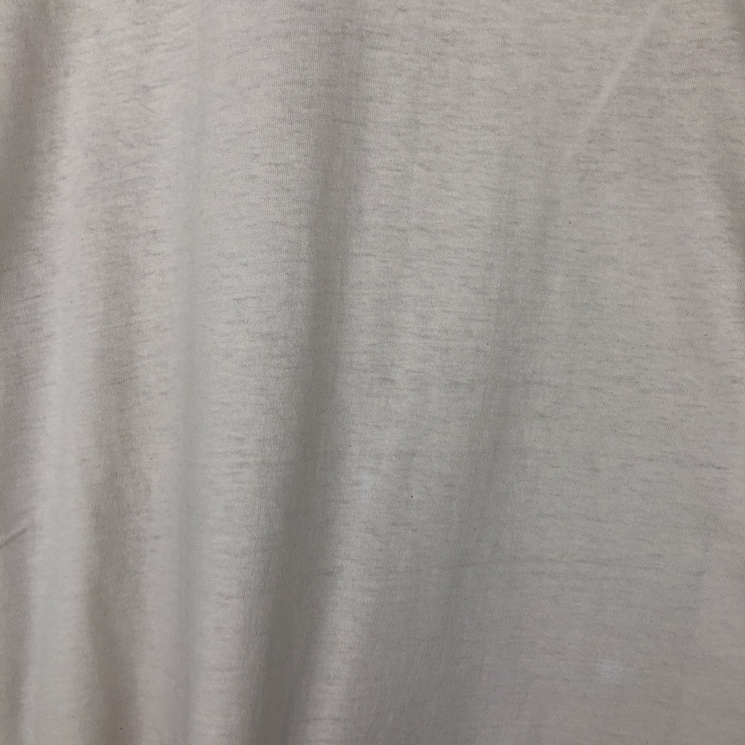 80'S RAMBLERS College T-shirt, Men's XL equivalent, Vintage cotton white type Vintage Second Hand