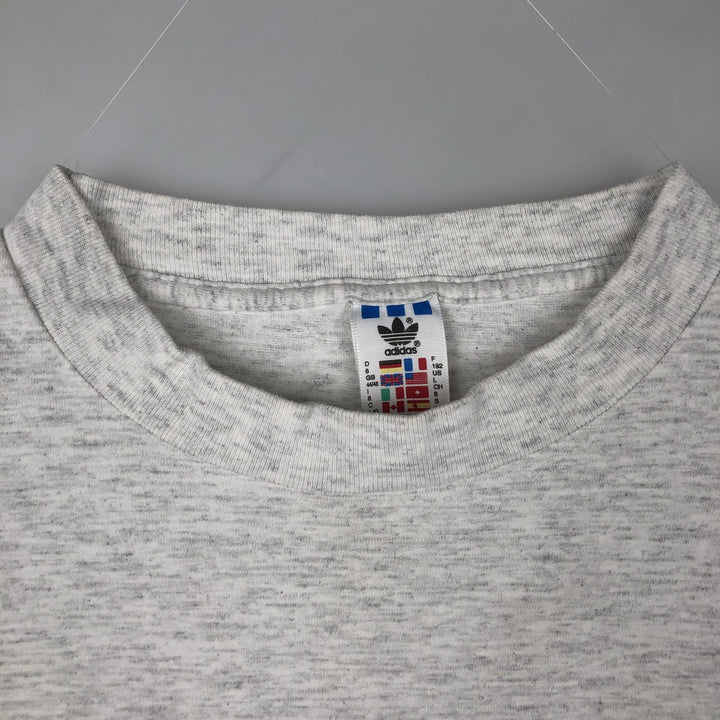 90'S Adidas FIFA World Cup 1994 Sports Print T-Shirt, Made in USA, Men's Size L (approx.), Vintage cotton gray type Vintage Second Hand