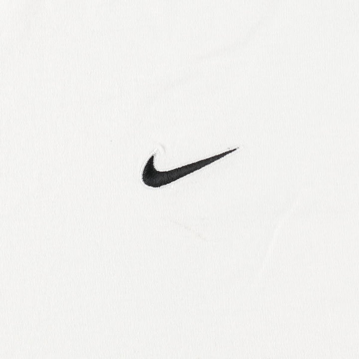00'S Nike One Point Logo T-shirt Men's L size cotton white type Vintage Second Hand