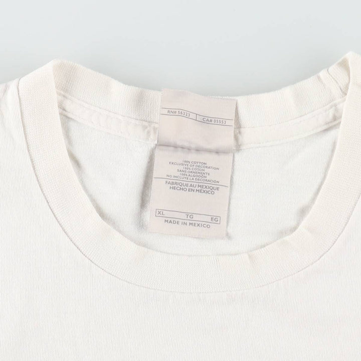 00'S Nike One Point Logo T-shirt Men's XL cotton white type Vintage Second Hand