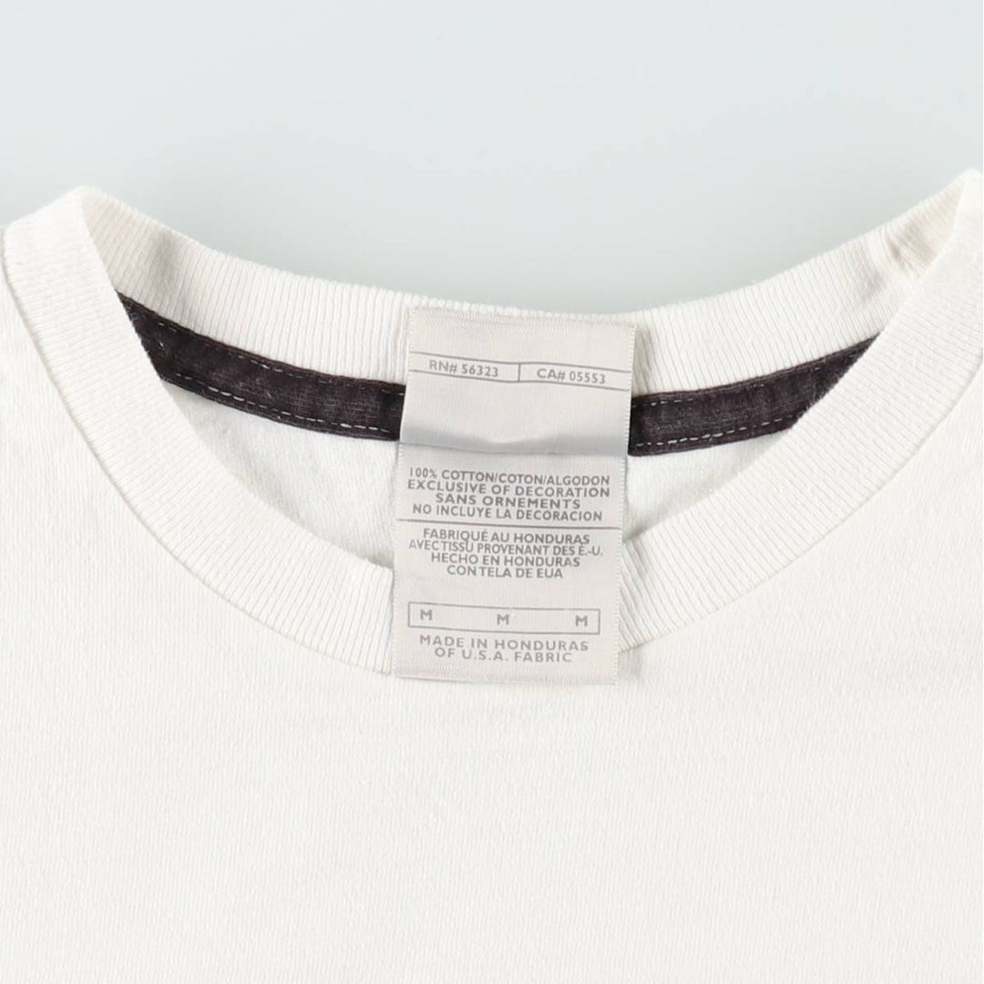 00'S Nike One Point Logo T-shirt Men's M size cotton white type Vintage Second Hand