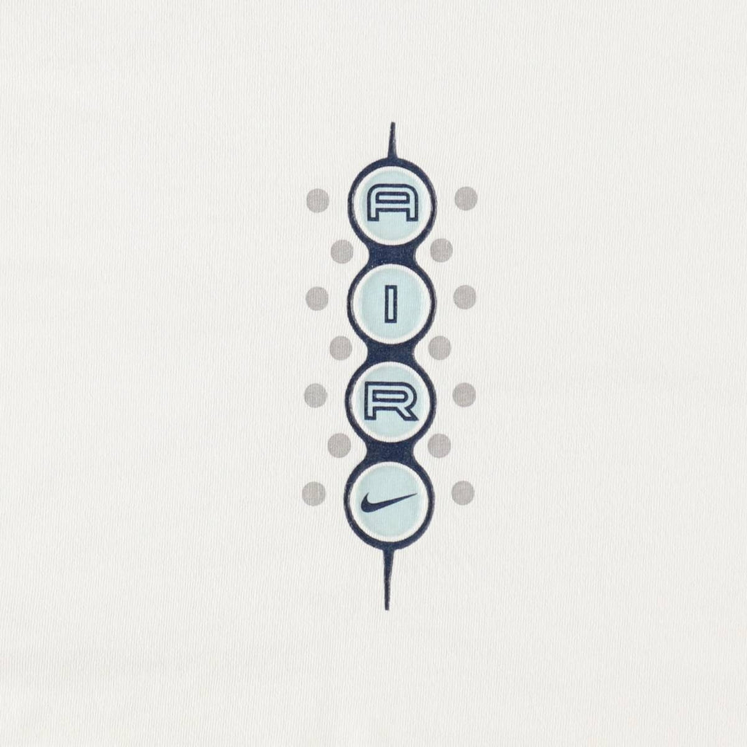 90'S Vintage Nike Logo Print T-Shirt, Men's Size Medium cotton white type Vintage Second Hand