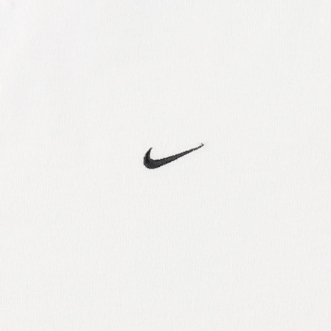 90'S Nike One Point Logo T-shirt, Men's M size, Vintage cotton white type Vintage Second Hand