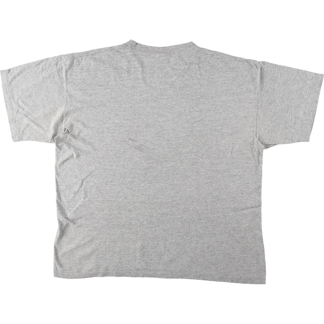 90'S Nike Logo Print T-Shirt, Men's Size XL (Equivalent), Vintage cotton gray type Vintage Second Hand