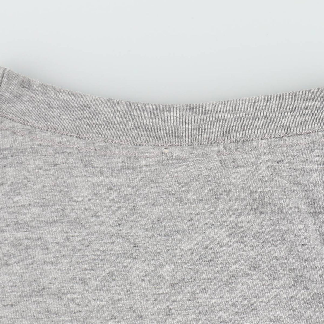 90'S Nike Logo Print T-Shirt, Men's Size XL (Equivalent), Vintage cotton gray type Vintage Second Hand