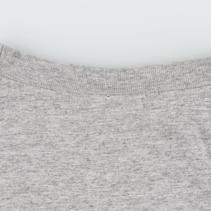90'S Nike Logo Print T-Shirt, Men's Size XL (Equivalent), Vintage cotton gray type Vintage Second Hand