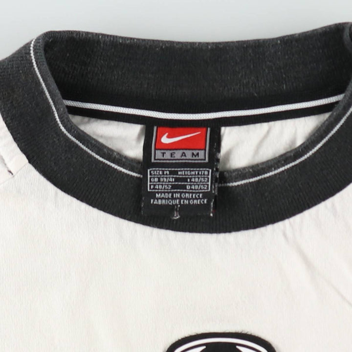 ~2000'S Nike Team Logo T-Shirt, Men's Size M (approx.) cotton white type Vintage Second Hand