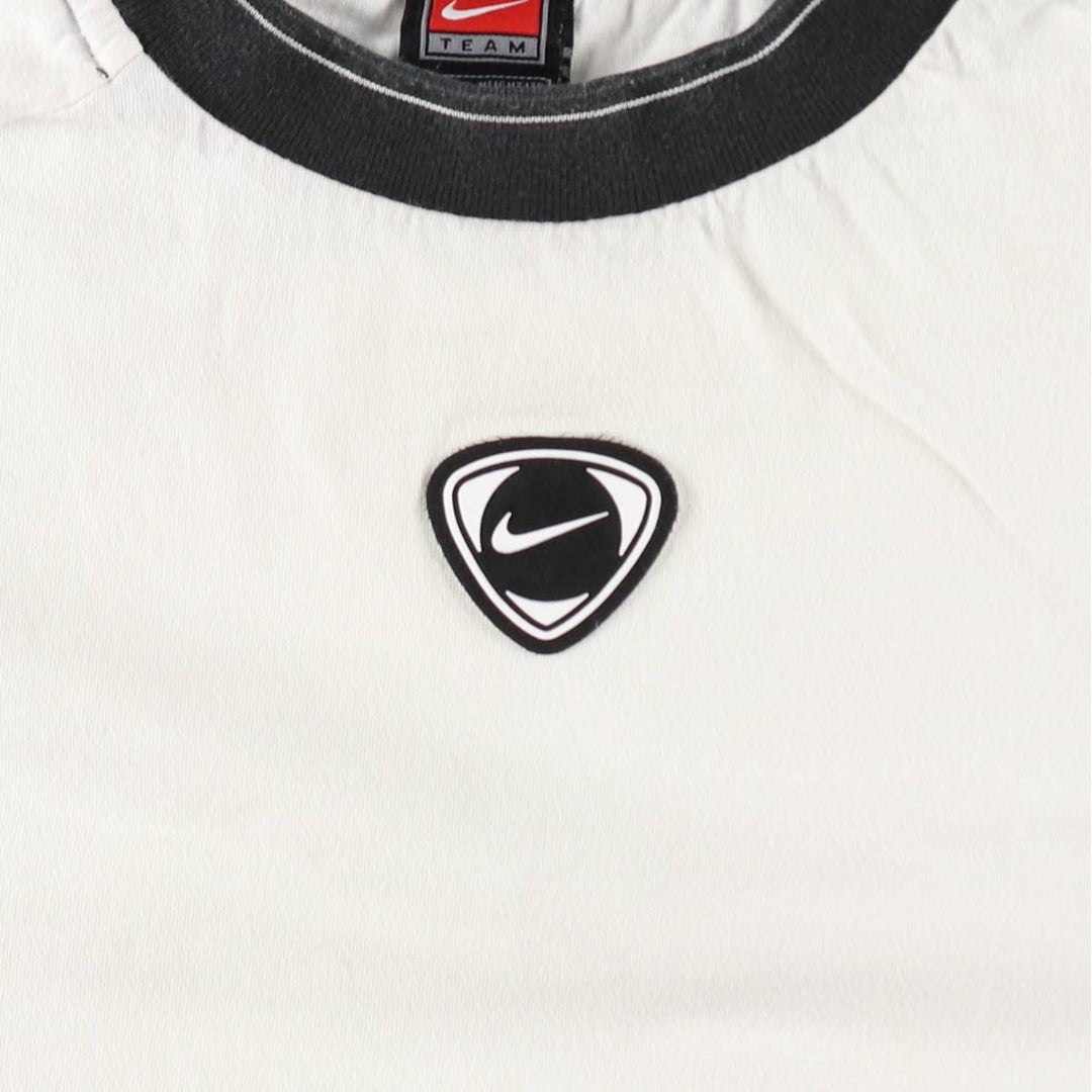 ~2000'S Nike Team Logo T-Shirt, Men's Size M (approx.) cotton white type Vintage Second Hand