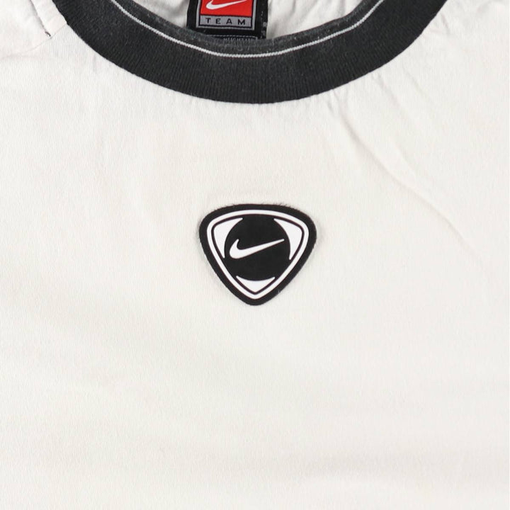 ~2000'S Nike Team Logo T-Shirt, Men's Size M (approx.) cotton white type Vintage Second Hand