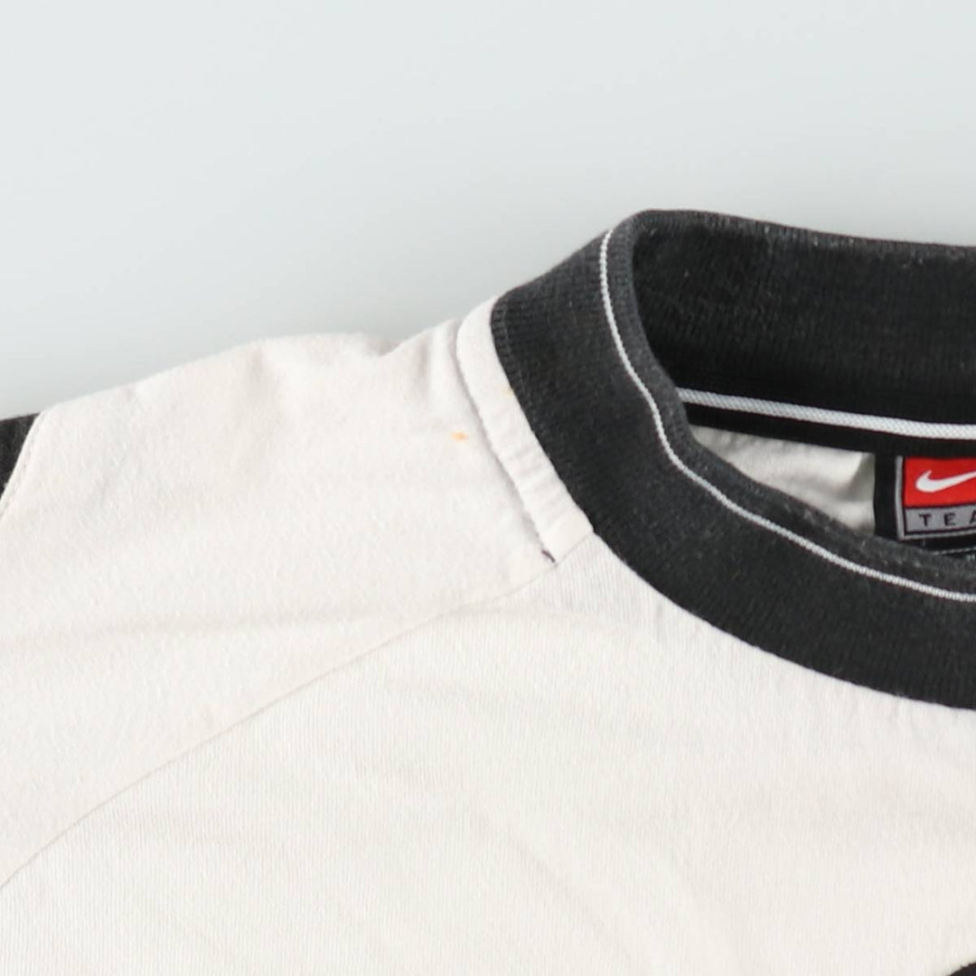 ~2000'S Nike Team Logo T-Shirt, Men's Size M (approx.) cotton white type Vintage Second Hand