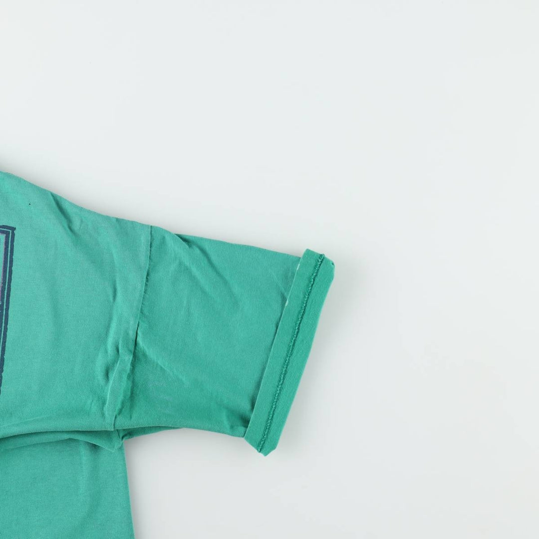 90'S Umbro Blue Tag Logo Print T-Shirt, Made in USA, Men's XL (approx.) Vintage cotton green type Vintage Second Hand