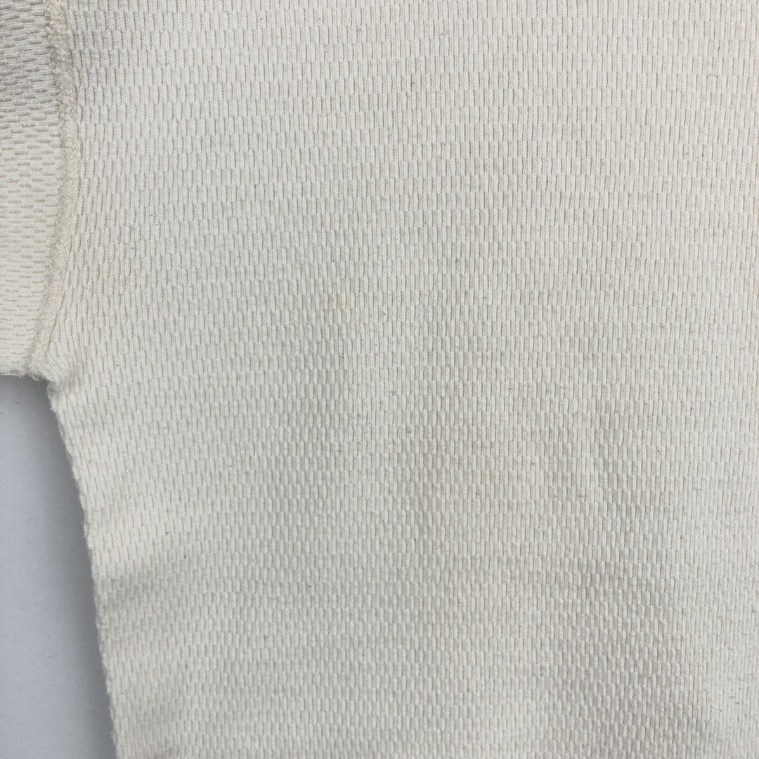 Carhartt Thermal Long-Sleeve T-Shirt, Honeycomb Pattern, Made in USA, Men's Size M (equivalent) cotton white type Vintage Second Hand