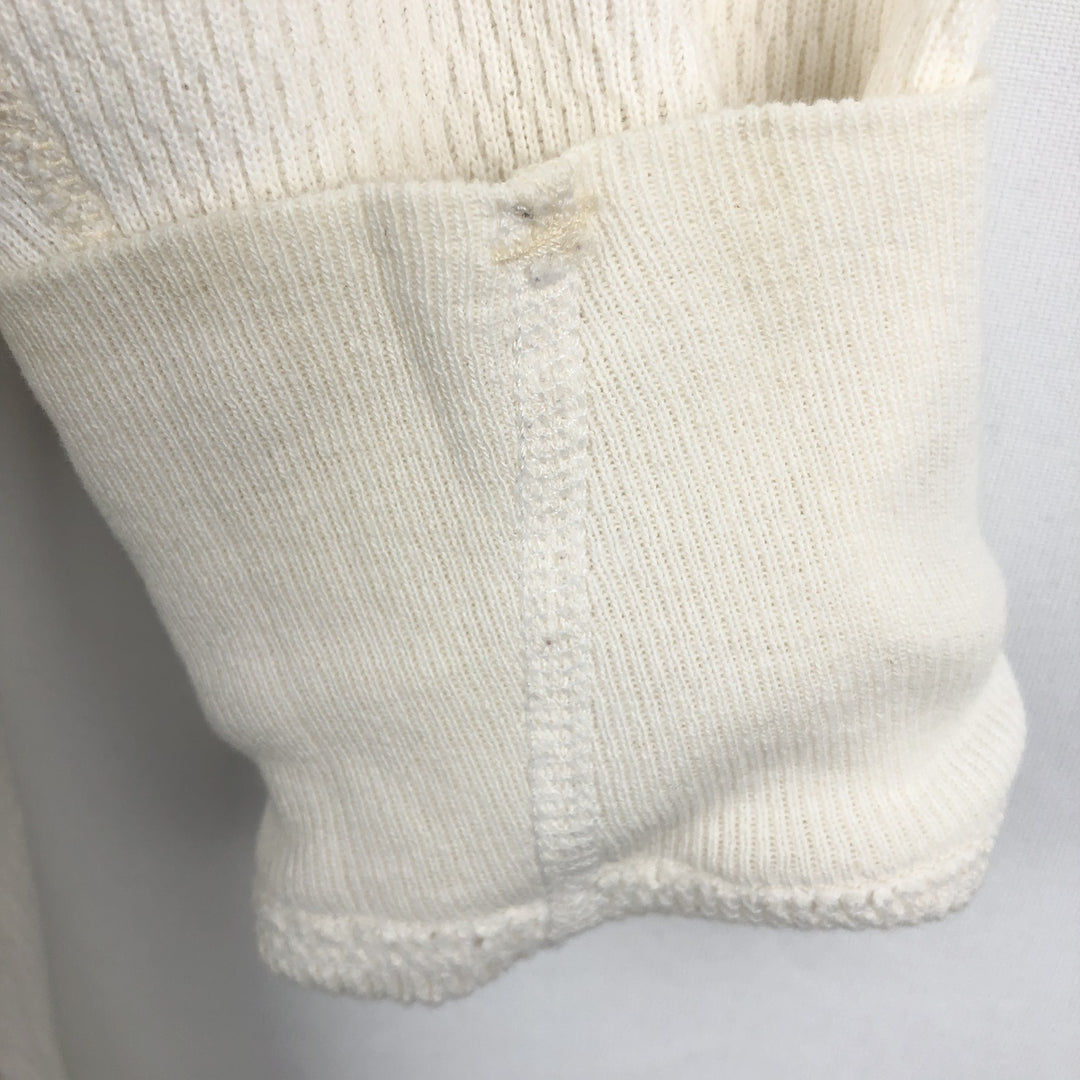 Carhartt Thermal Long-Sleeve T-Shirt, Honeycomb Pattern, Men's Size S (equivalent) unclear white type Vintage Second Hand