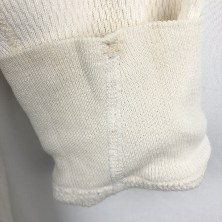 Carhartt Thermal Long-Sleeve T-Shirt, Honeycomb Pattern, Men's Size S (equivalent) unclear white type Vintage Second Hand