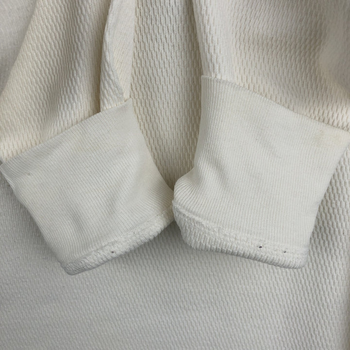 Carhartt Thermal Long-Sleeve T-Shirt, Honeycomb Pattern, Men's Size S (equivalent) unclear white type Vintage Second Hand
