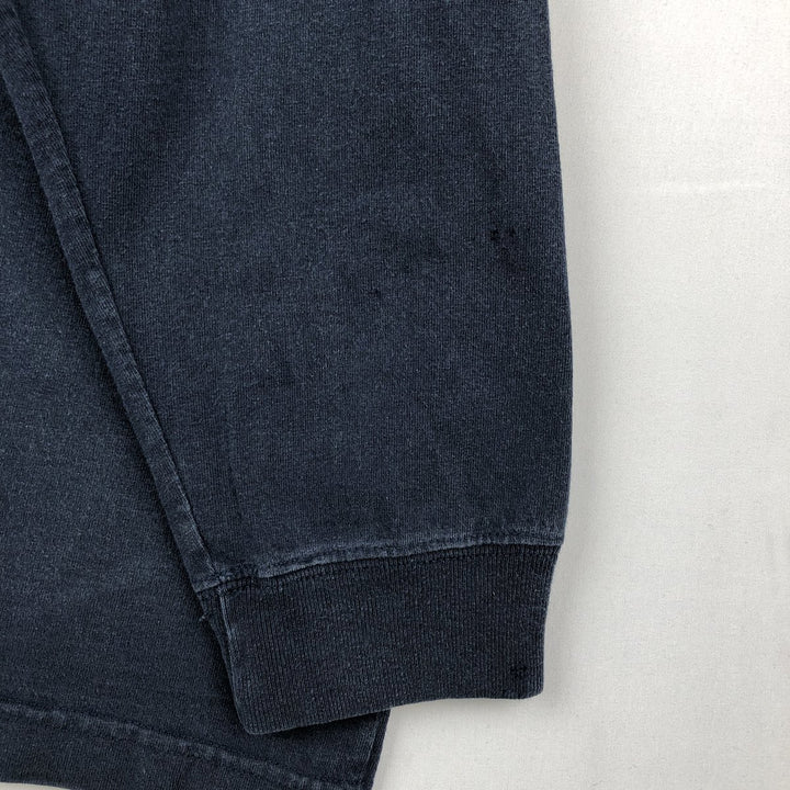 Carhartt long-sleeved T-shirt, men's size XL cotton navy blue type Vintage Second Hand