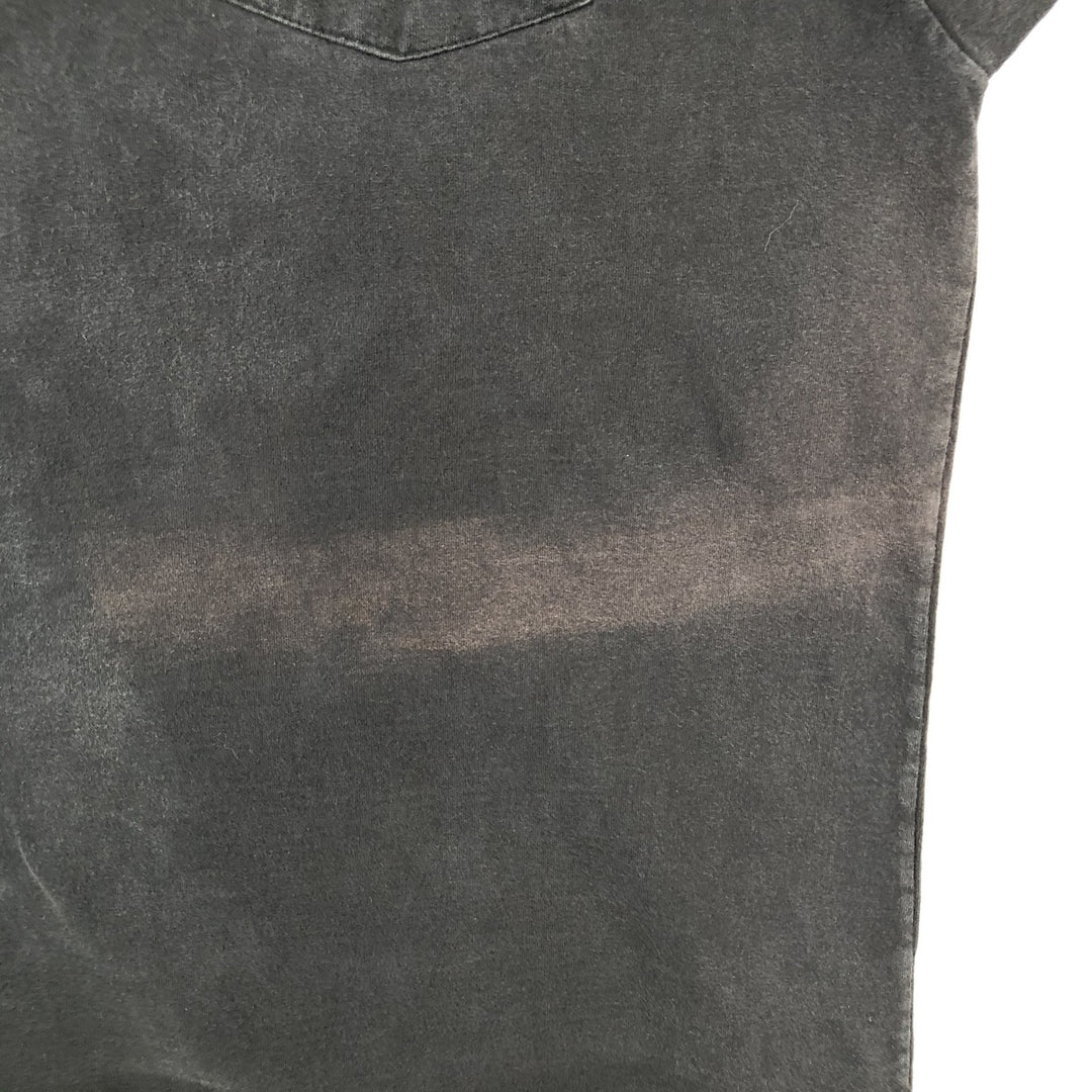 Carhartt Plain Pocket Long T-Shirt, Men's XL Size unclear navy blue type Vintage Second Hand