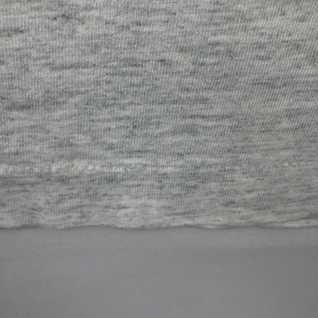 90'S Fruit of the Loom Art T-Shirt, Made in USA, Men's XL equivalent, Vintage cotton gray type Vintage Second Hand