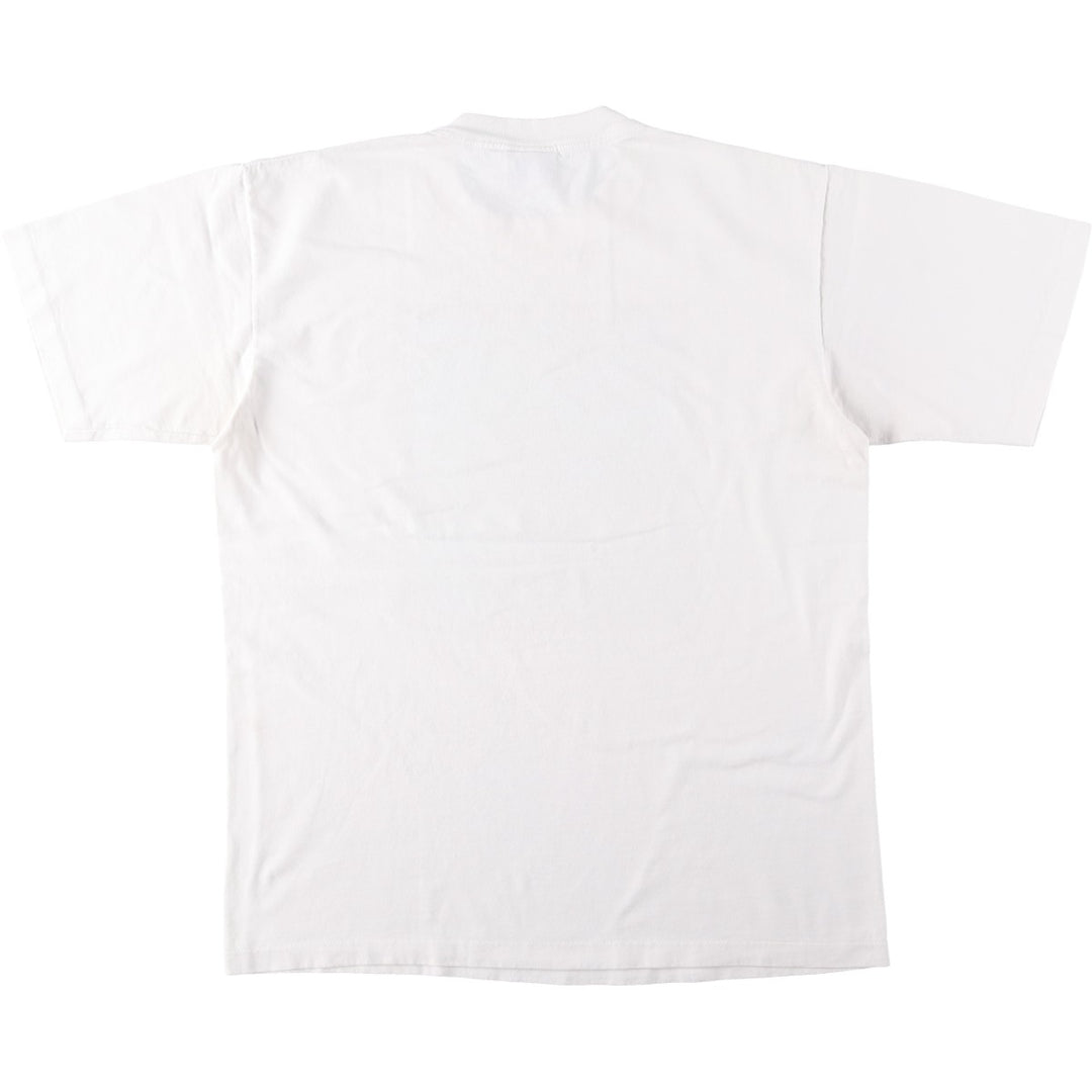 ALL SPORT PROWEIGT Art T-shirt, Made in USA, Men's Size L (approx.), Vintage cotton white type Vintage Second Hand