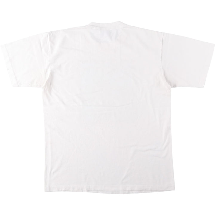ALL SPORT PROWEIGT Art T-shirt, Made in USA, Men's Size L (approx.), Vintage cotton white type Vintage Second Hand