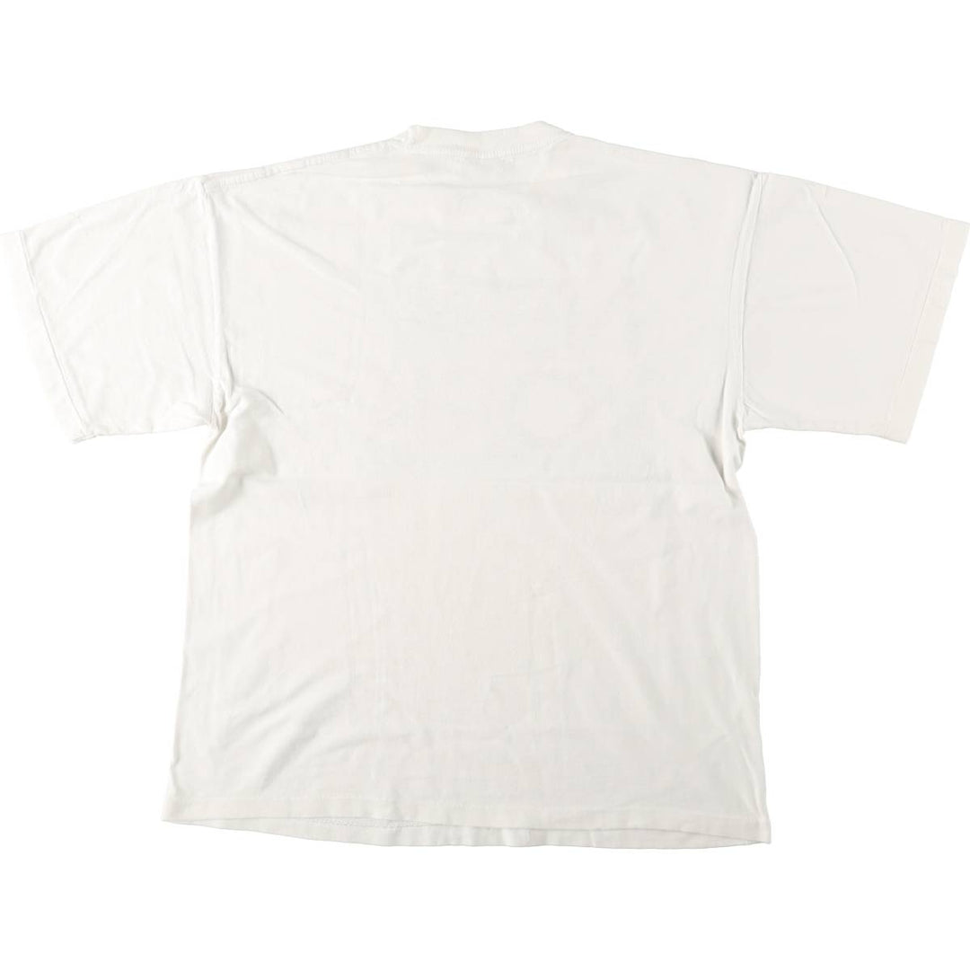 90'S SST NEW YORK Souvenir T-shirt, Men's XL equivalent, Vintage unclear white type Vintage Second Hand