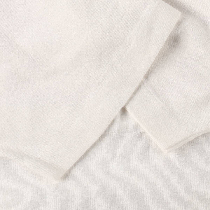 90'S Fruit of the Loom printed T-shirt, made in the USA, men's size L, vintage cotton white type Vintage Second Hand
