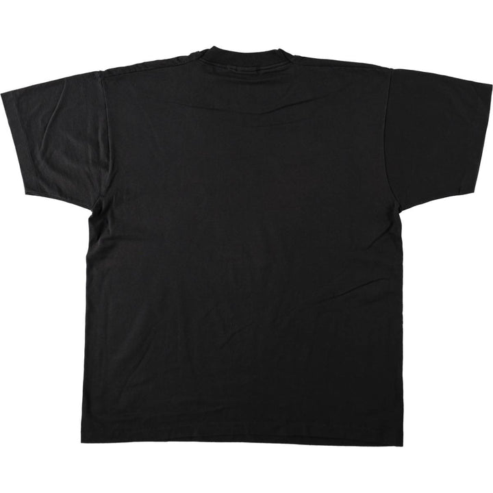 90'S Fruit of the Loom Best Printed T-shirt, Made in USA, Men's XL, Vintage cotton black type Vintage Second Hand
