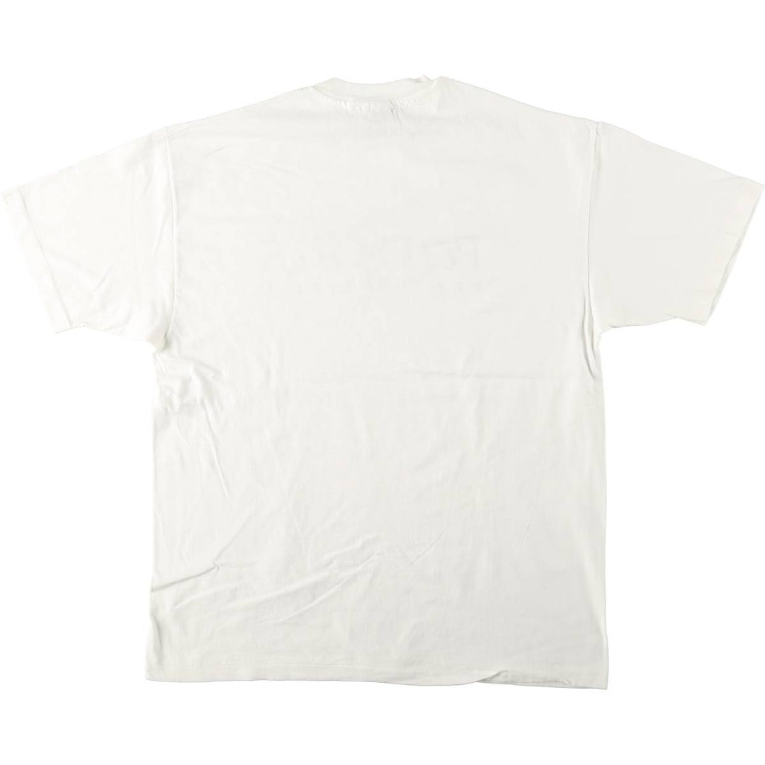 90'S Hanes BEEFY-T College T-shirt, Made in USA, Men's XL, Vintage cotton white type Vintage Second Hand