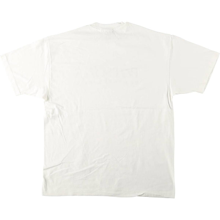 90'S Hanes BEEFY-T College T-shirt, Made in USA, Men's XL, Vintage cotton white type Vintage Second Hand