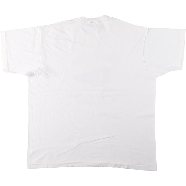 90'S Fruit of the Loom printed T-shirt, made in the USA, men's XXL, vintage cotton white type Vintage Second Hand