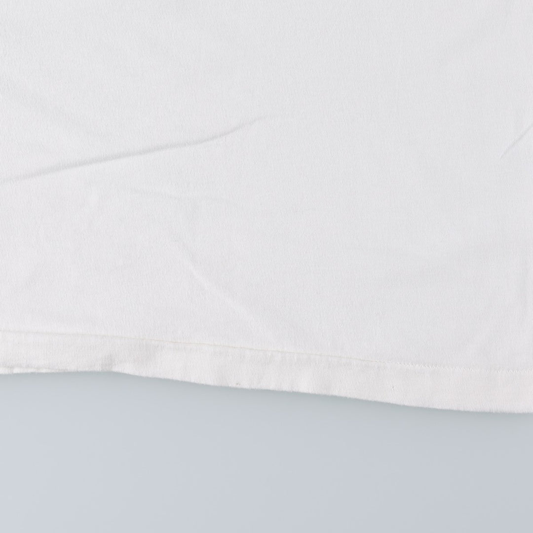 90'S Fruit of the Loom printed T-shirt, made in the USA, men's XXL, vintage cotton white type Vintage Second Hand