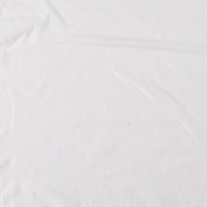90'S Hanes BEEFY-T Advertising T-Shirt, Made in USA, Men's Size M (approx.), Vintage cotton white type Vintage Second Hand