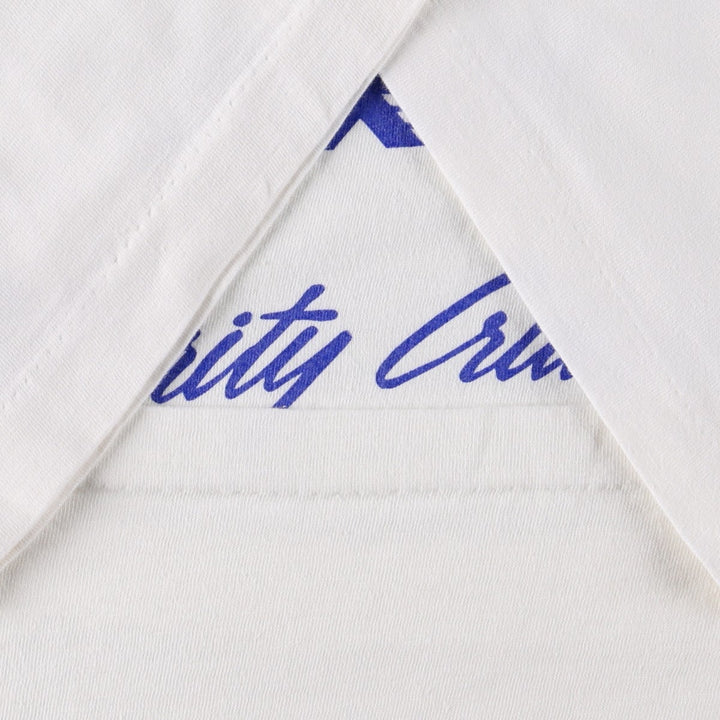 90'S Vintage Printed T-Shirt, Men's XL cotton white type Vintage Second Hand