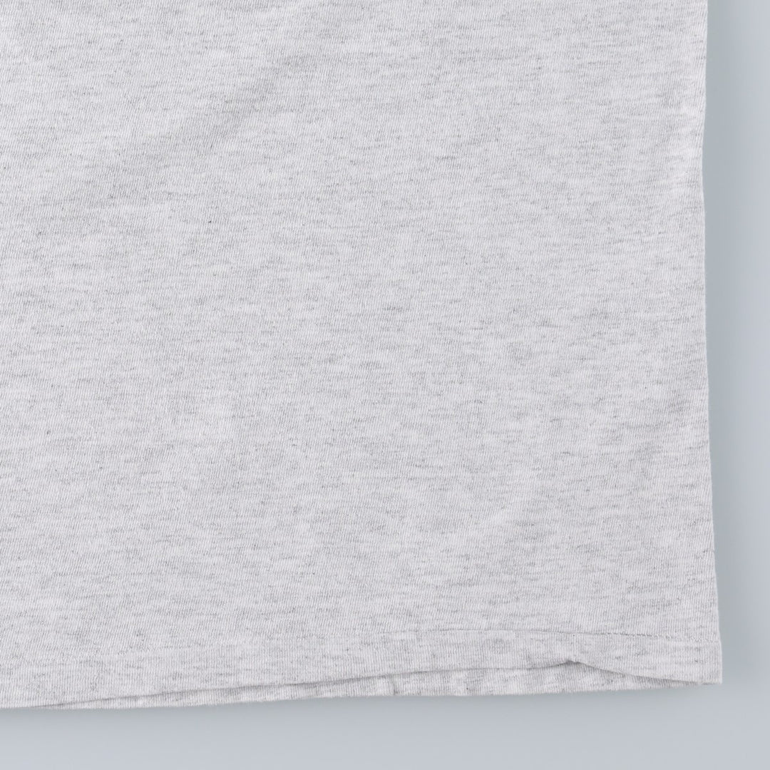 90'S SPA Print T-Shirt, Made in USA, Men's Size L (Equivalent), Vintage cotton gray type Vintage Second Hand