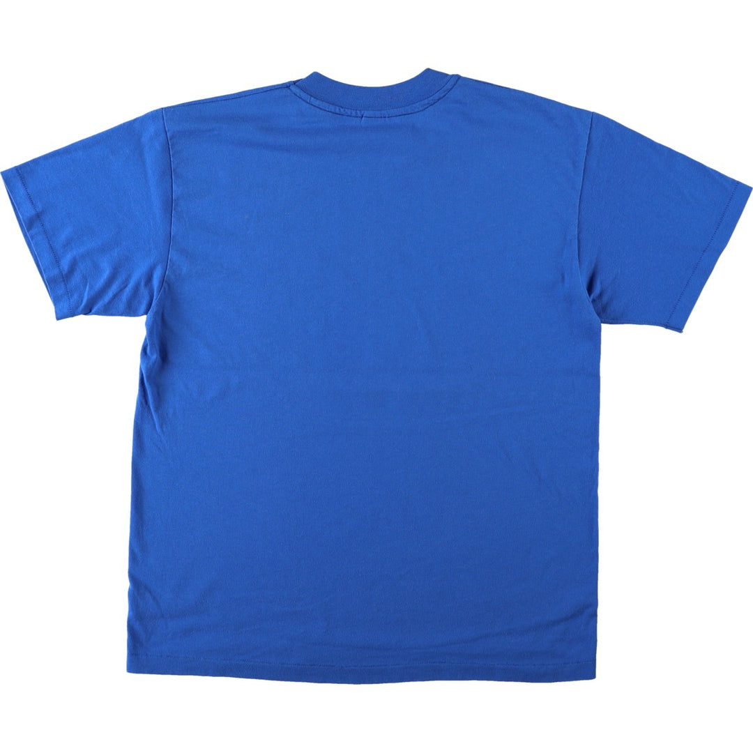 90'S Hanes HEAVYWEIGHT 50 cotton blue type Vintage Second Hand