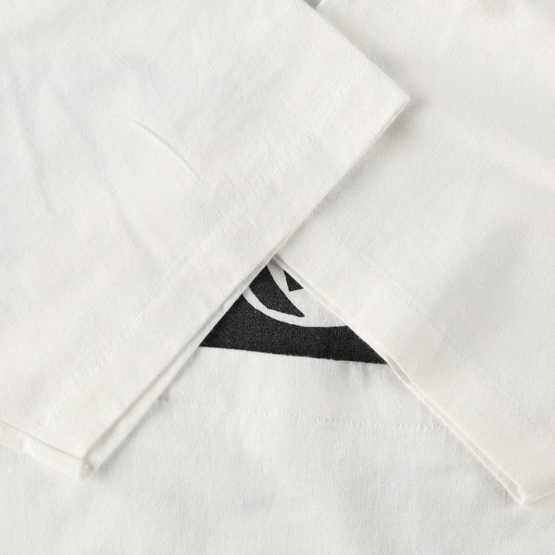90'S Hanes HEAVYWEIGHT 50 cotton white type Vintage Second Hand