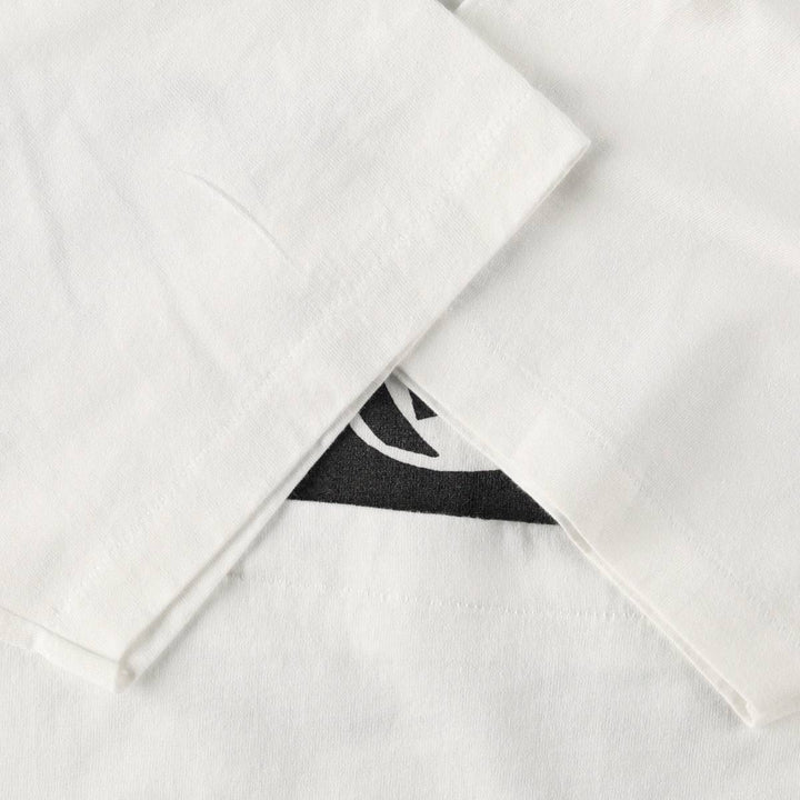 90'S Hanes HEAVYWEIGHT 50 cotton white type Vintage Second Hand